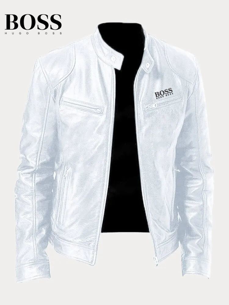 ВОЅЅ | Casual Faux Leather Jacket