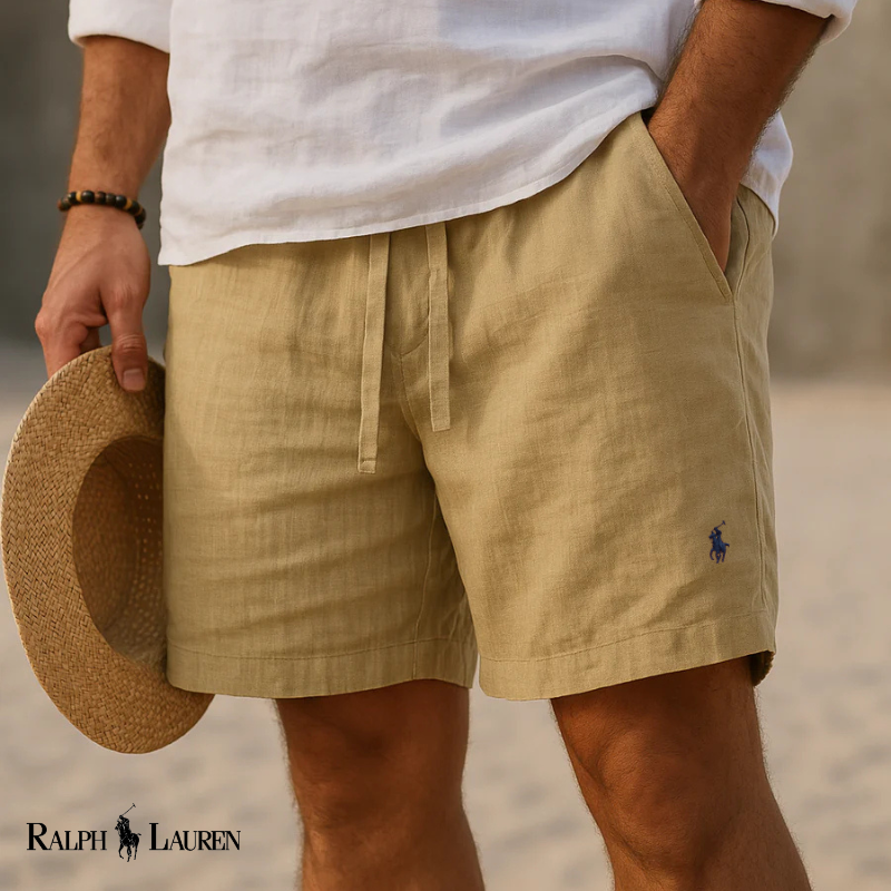 Ralph Lauren Heritage Linen Capri Shorts