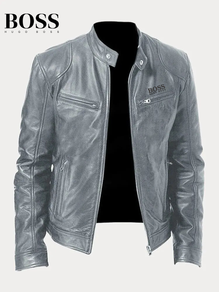 ВОЅЅ | Casual Faux Leather Jacket