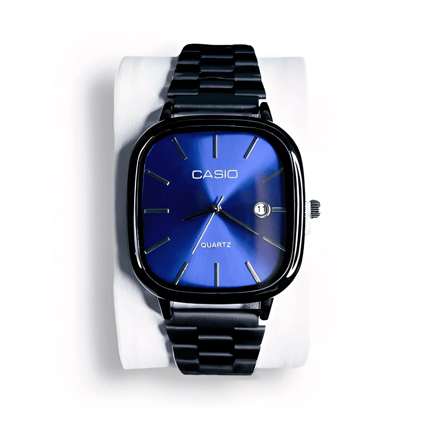 CASIO Luxuriöse 36-mm-Uhr – Wasserdicht | Transferierter Stahl