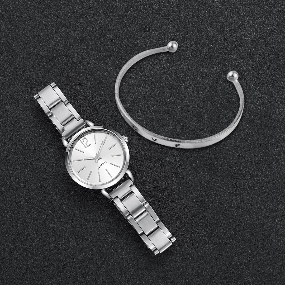 Nova Marbeli™ – Bold Elegance Watch + bracelet