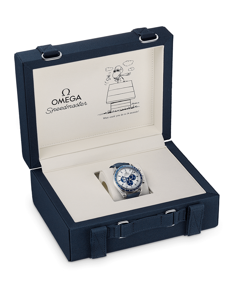 Speedmaster Silver Snoopy Award 50th Anniversary 42mm – Super Clone | Express Shipping