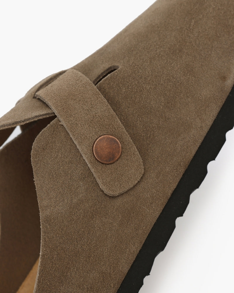 Italy Suede Clogs