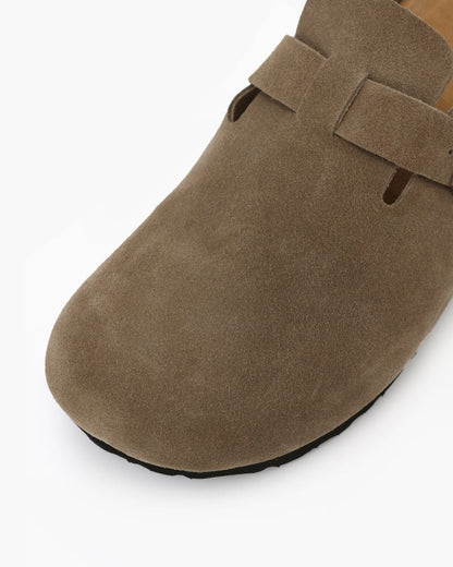 Italy Suede Clogs