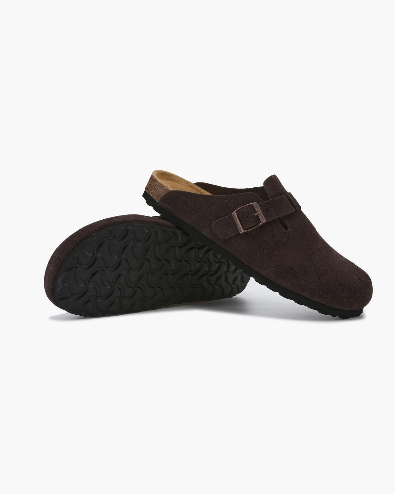 Italy Suede Clogs