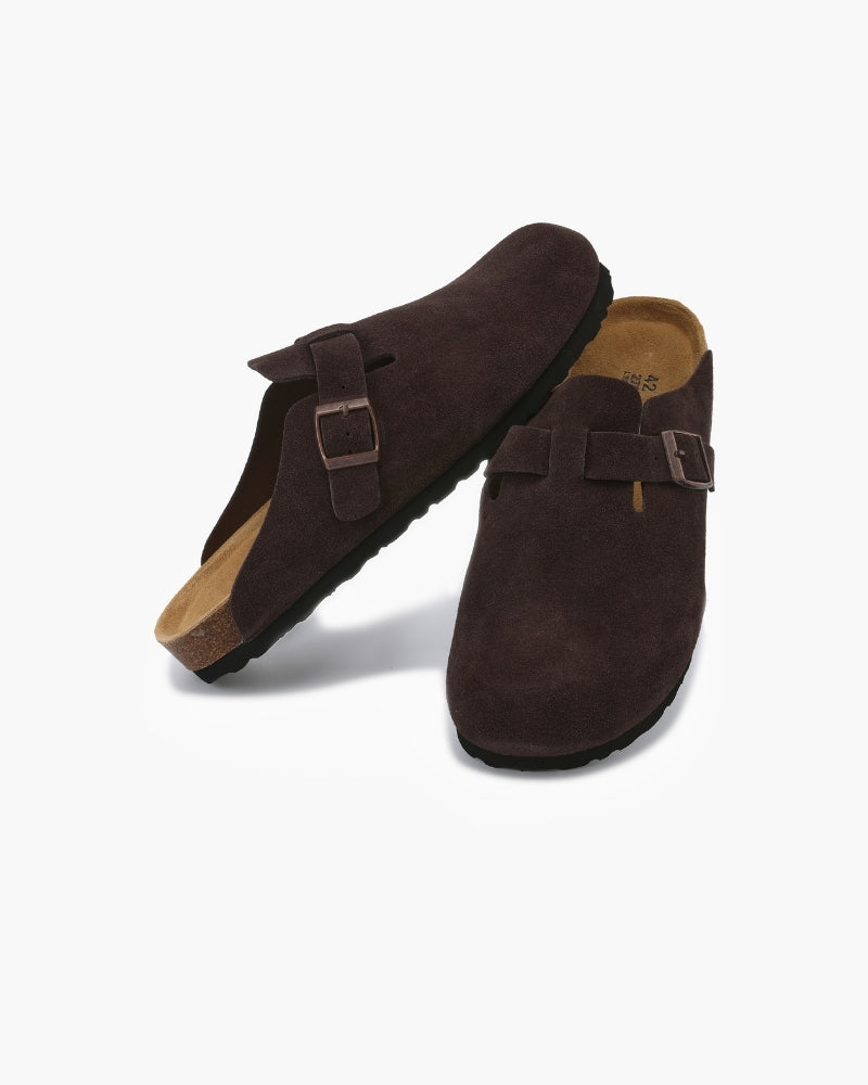 Italy Suede Clogs