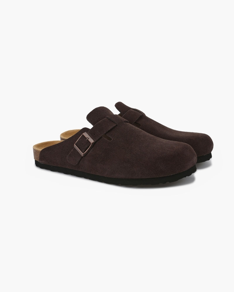 Italy Suede Clogs