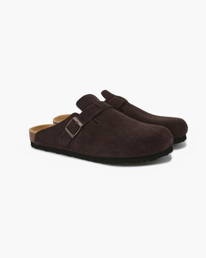 Italy Suede Clogs