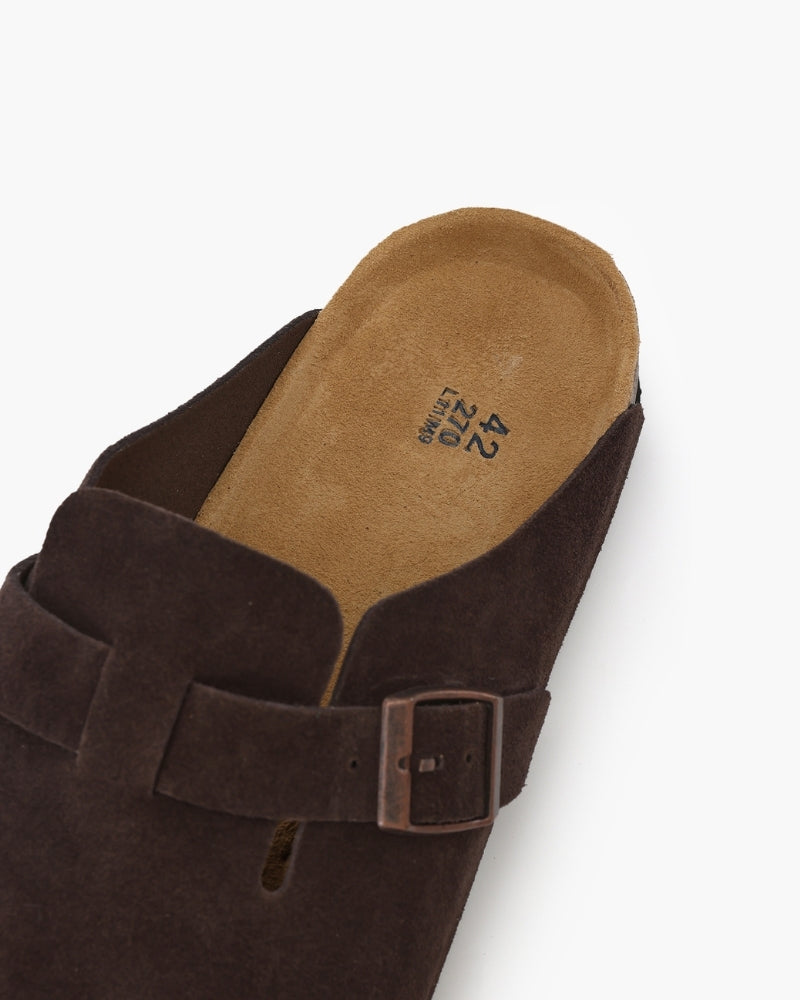 Italy Suede Clogs