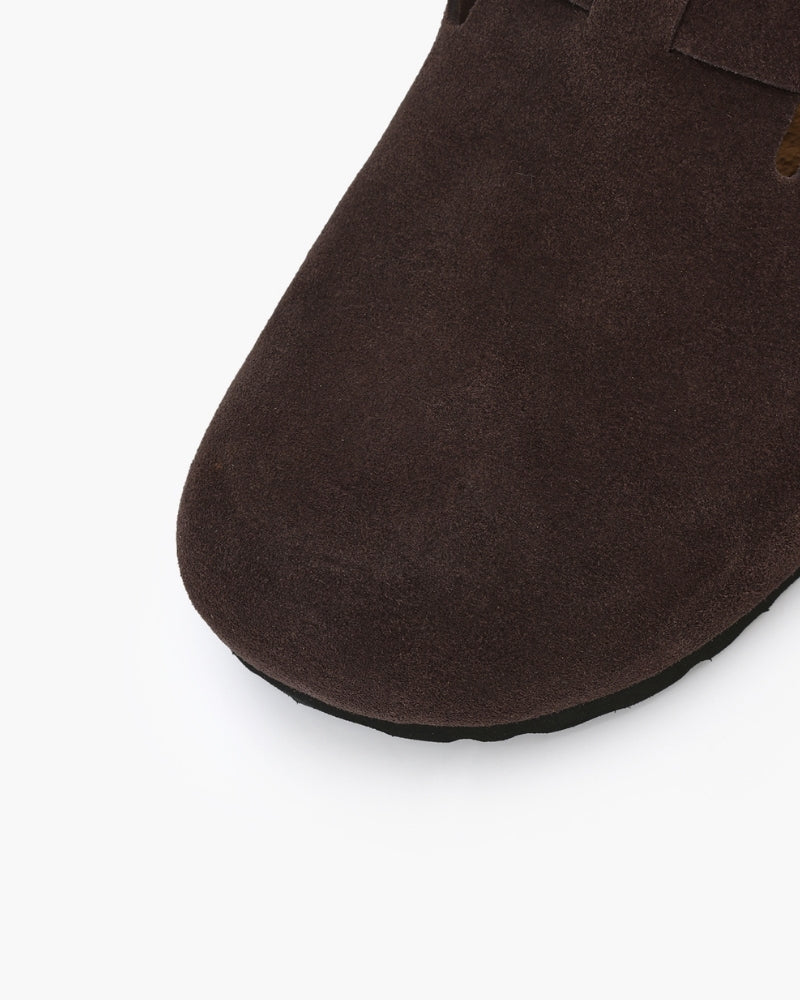 Italy Suede Clogs