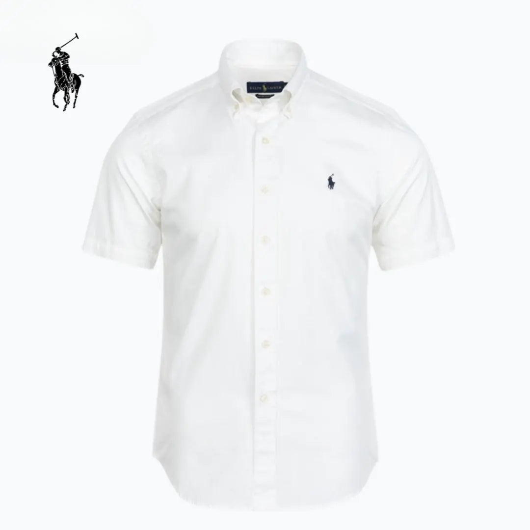 Men's Short-Sleeve Button-Up Shirt