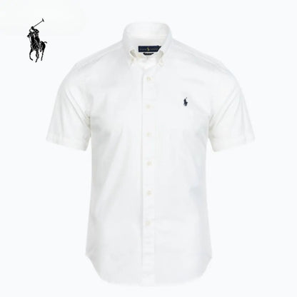Men's Short-Sleeve Button-Up Shirt