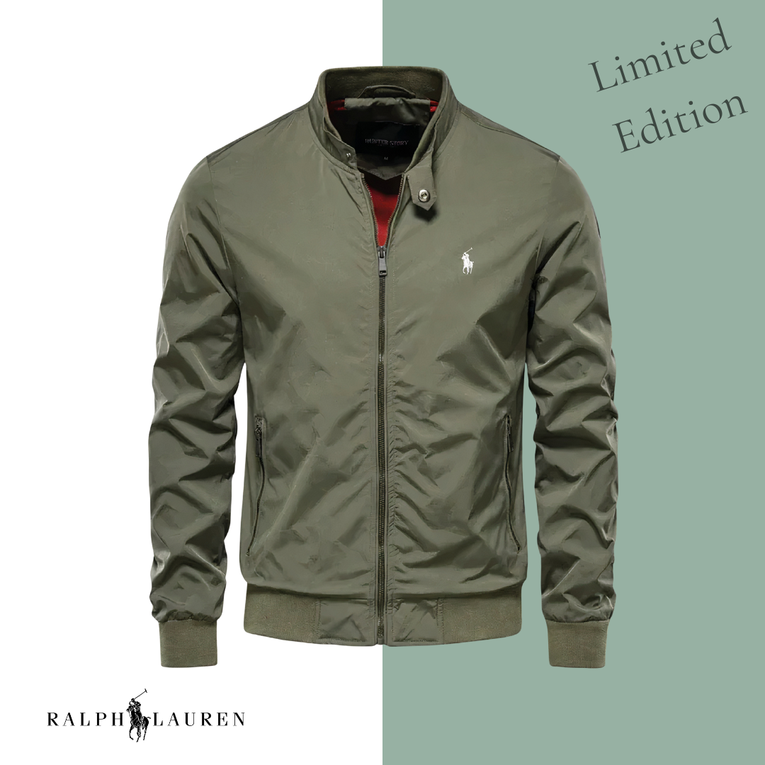 Men's Stand-Collar Zip Jacket
