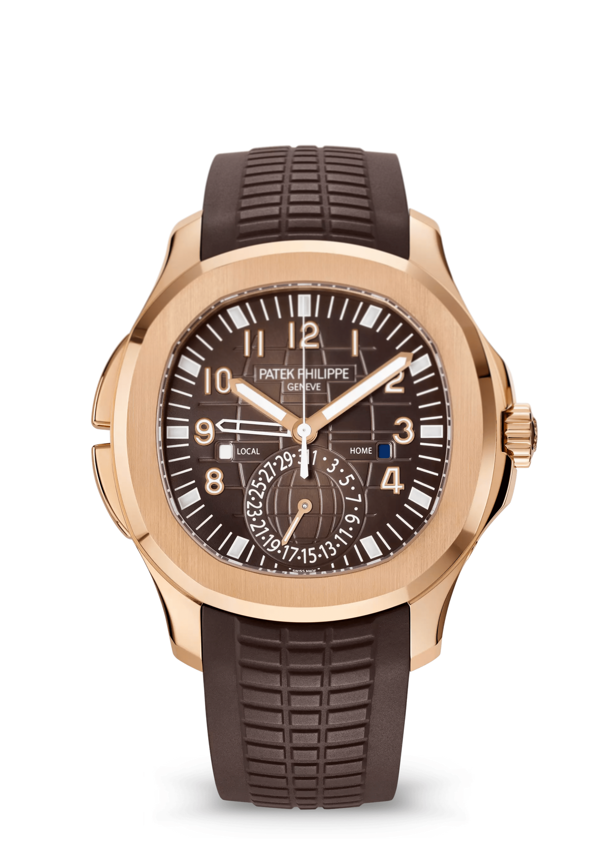 Patek Philippe Aquanaut Travel Time 40.8mm – Rose Gold