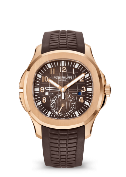 Patek Philippe Aquanaut Travel Time 40.8mm – Rose Gold