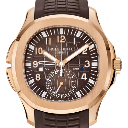 Patek Philippe Aquanaut Travel Time 40.8mm – Rose Gold