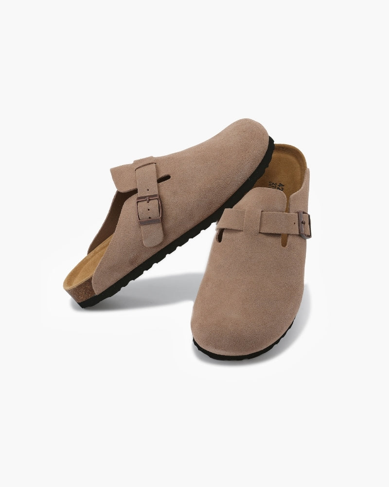 Italy Suede Clogs