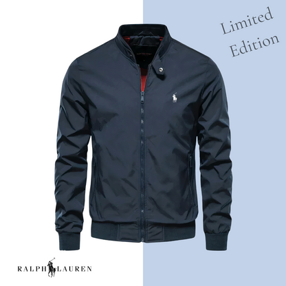 Men's Stand-Collar Zip Jacket