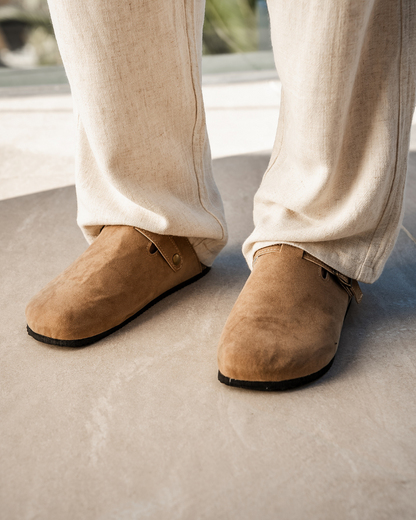 Italy Suede Clogs