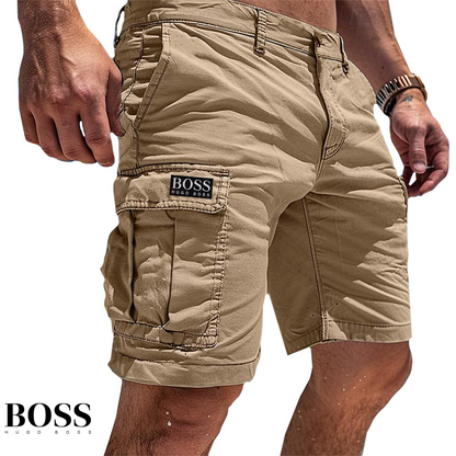 BÖSS - Summit Luxe Cotton Utility Shorts