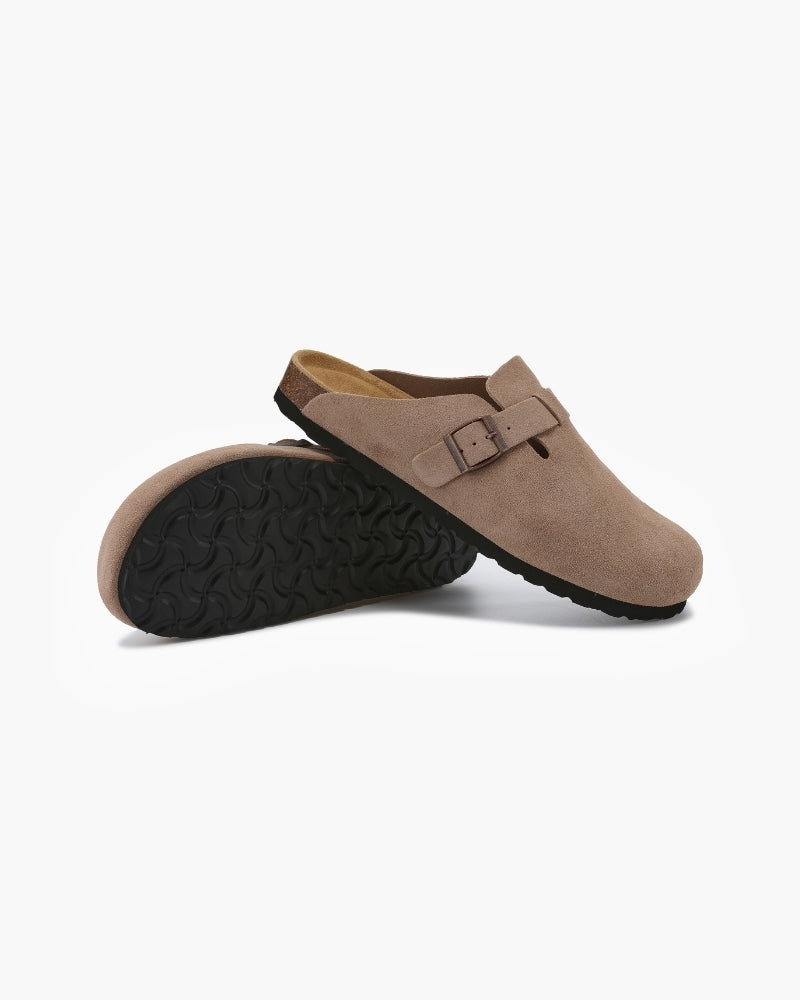 Italy Suede Clogs