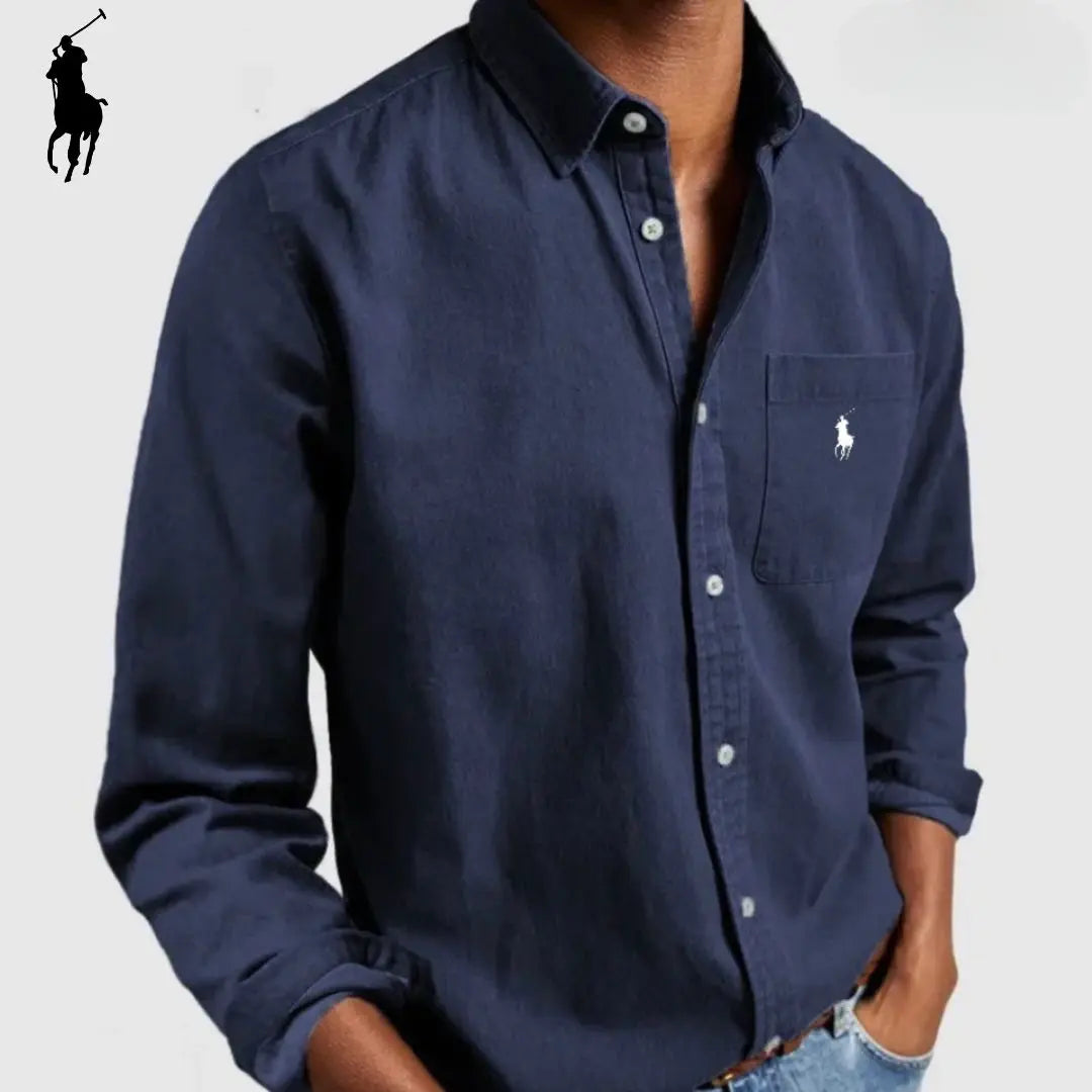 Men's Long-Sleeve Casual Shirt