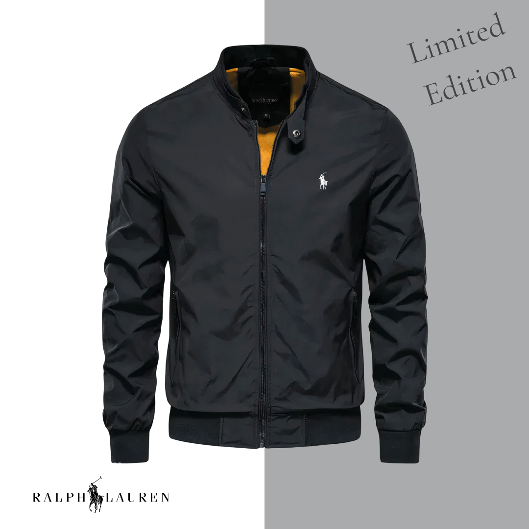 Men's Stand-Collar Zip Jacket