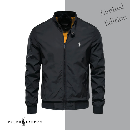 Men's Stand-Collar Zip Jacket