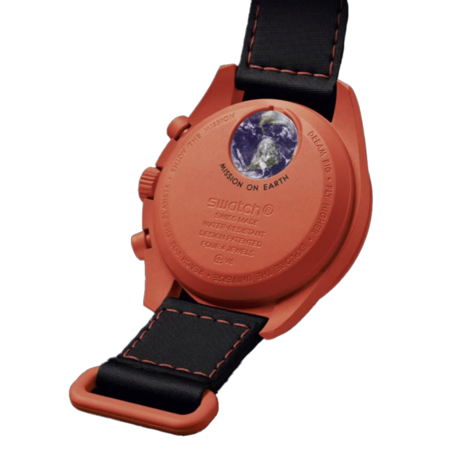 Omega x Swatch MoonSwatch Mission on Earth – Lava 42mm