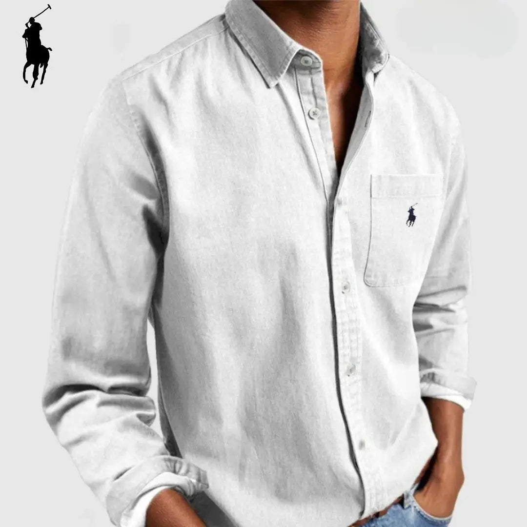Men's Long-Sleeve Casual Shirt