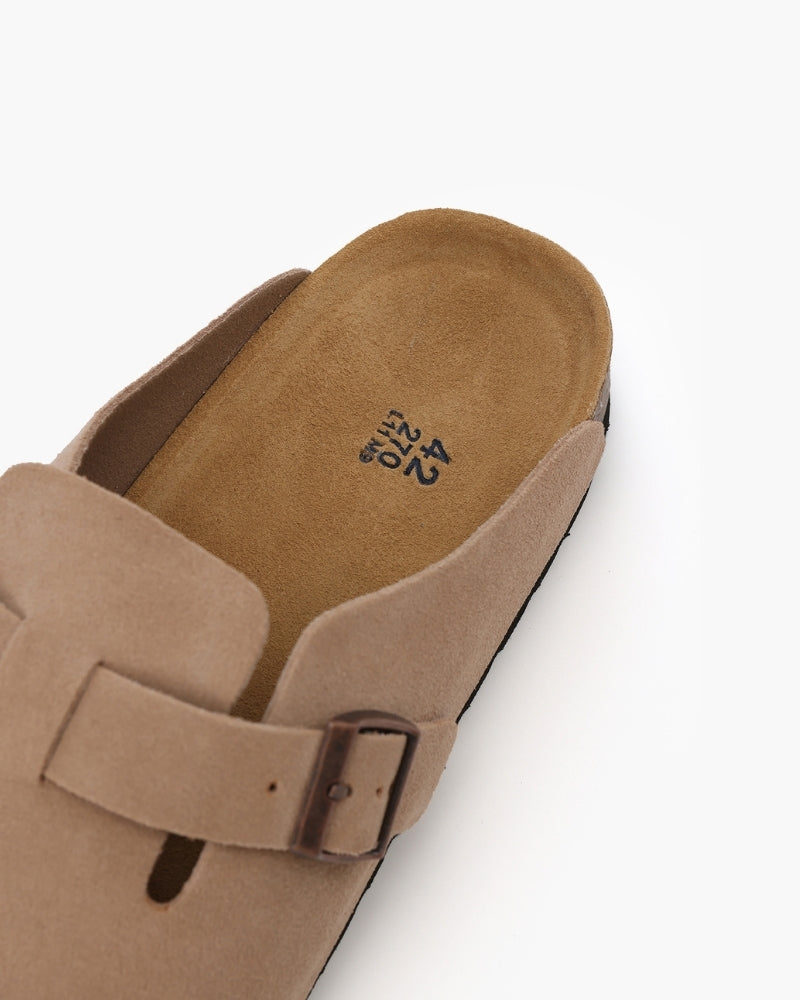 Italy Suede Clogs