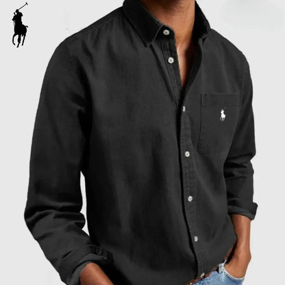 Men's Long-Sleeve Casual Shirt