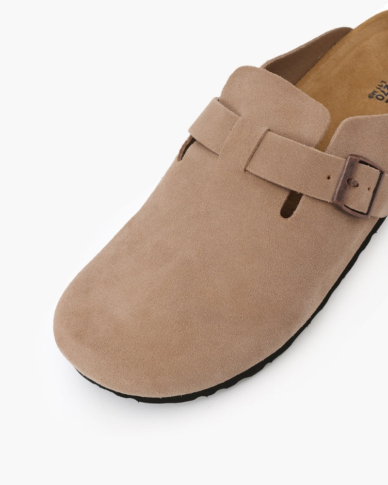 Italy Suede Clogs