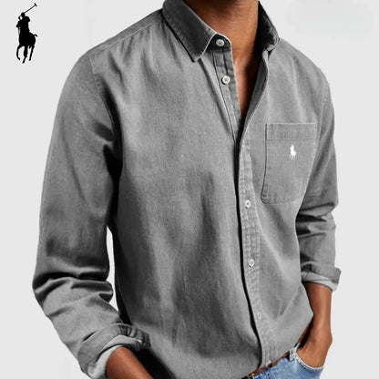 Men's Long-Sleeve Casual Shirt