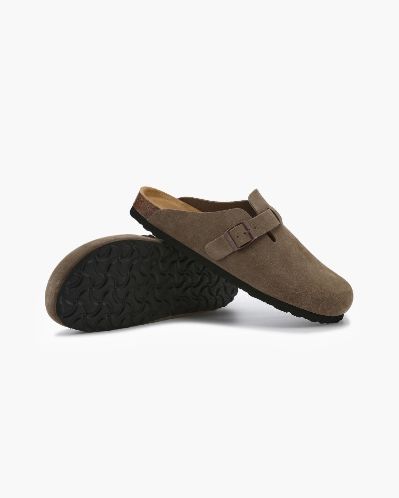 Italy Suede Clogs