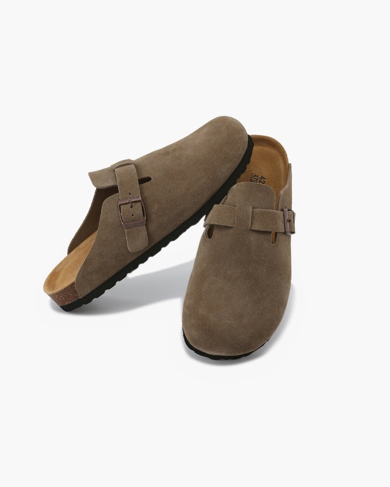Italy Suede Clogs