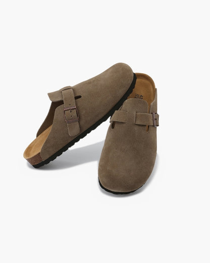 Italy Suede Clogs