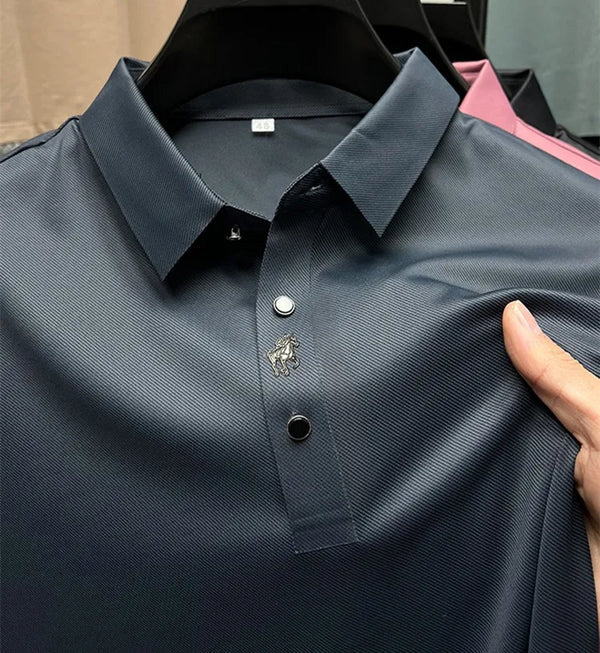 Veneto Classic: Wrinkle-Free Muscle Fit Polo