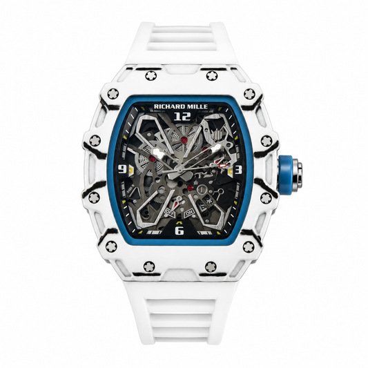 Richard Mille RM 055 Carbon Fiber 42mm – White