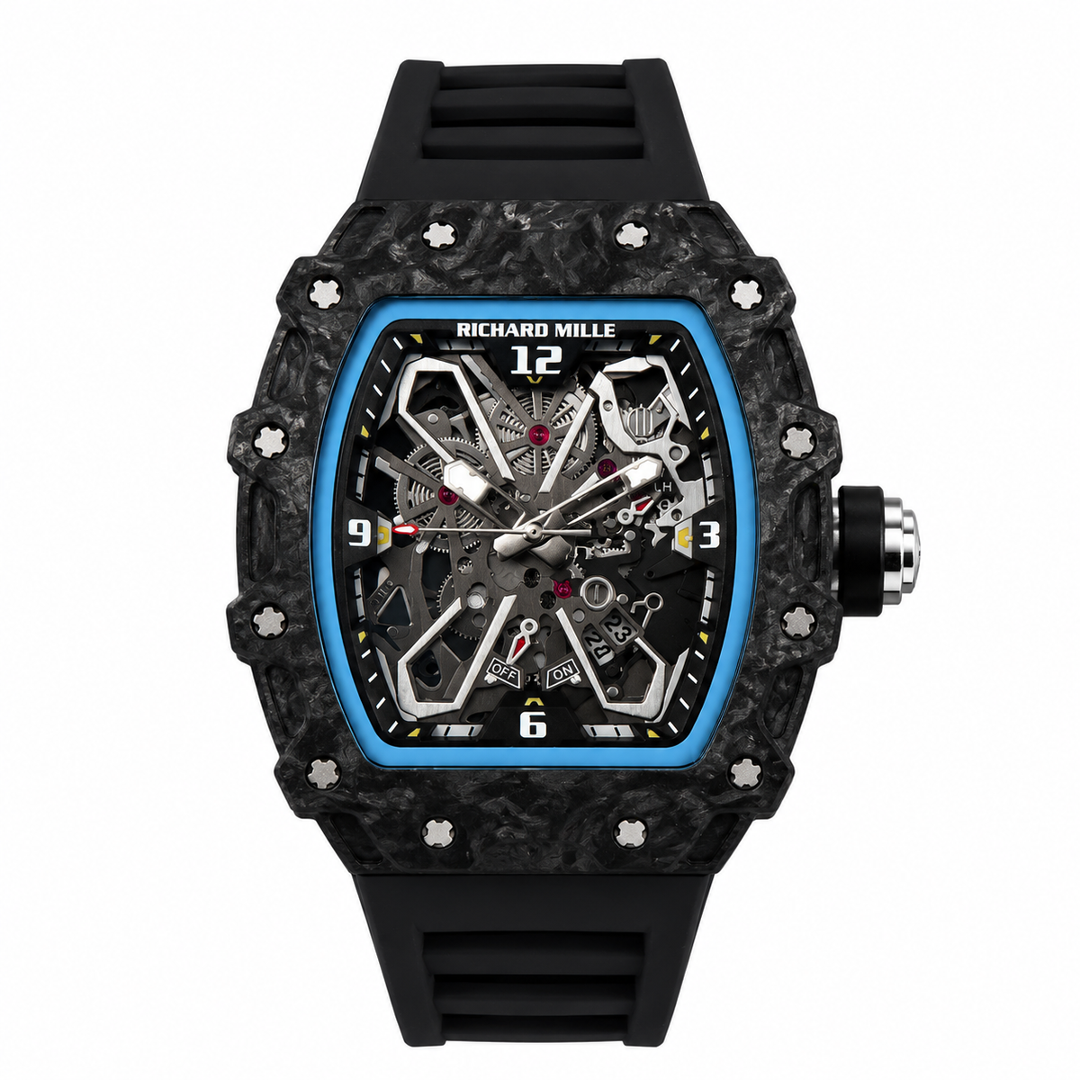 Richard Mille RM 055 Carbon Fiber 42mm – Black