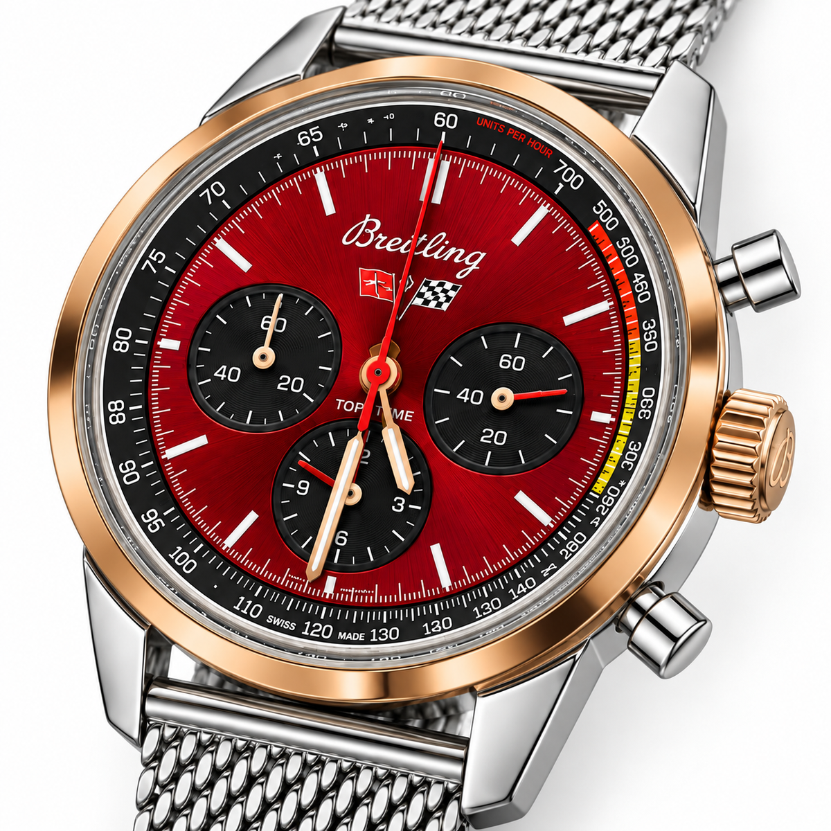 Breitling Top Time Chevrolet Corvette 42mm – Red