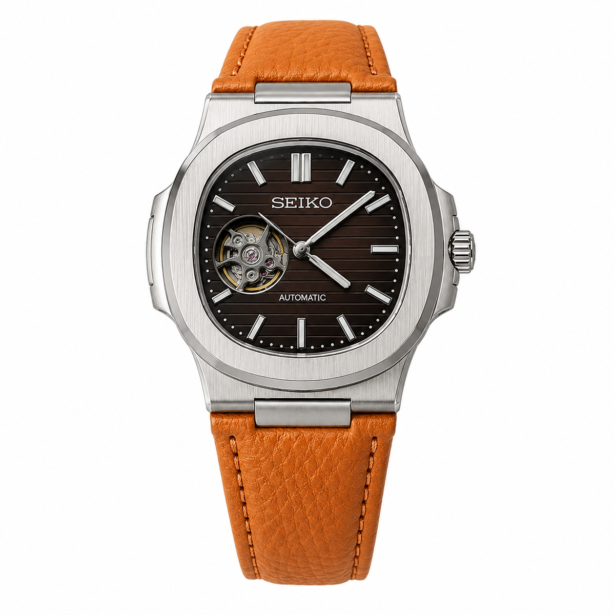 Seiko Nautilus Open Heart Automatic 40mm – Orange