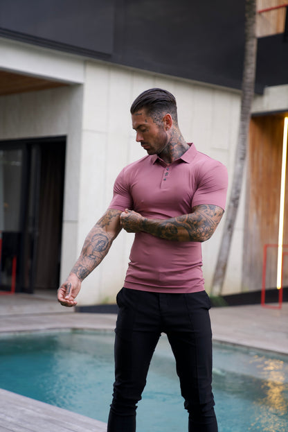 Veneto Classic: Wrinkle-Free Muscle Fit Polo