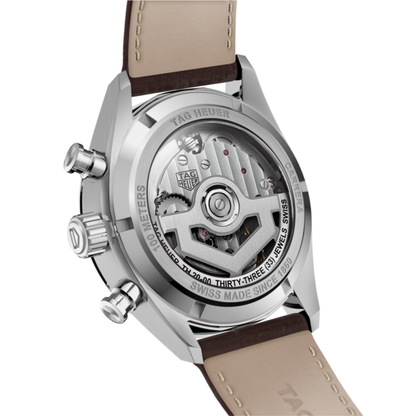 TAG Heuer Carrera Chronograph 42mm – Brown Leather Strap