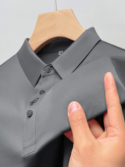 Veneto Classic: Wrinkle-Free Muscle Fit Polo