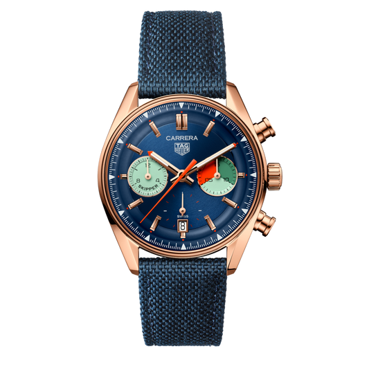 TAG Heuer Carrera Skipper 39mm – Gold-Tone