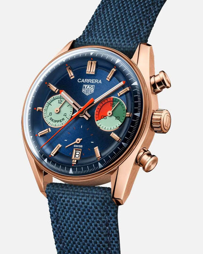 TAG Heuer Carrera Skipper 39mm – Gold-Tone