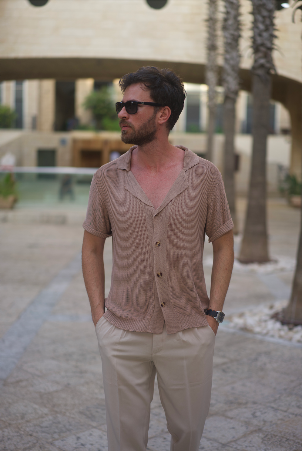 [SOLD OUT] Incanto: Knitted Buttoned Shirt