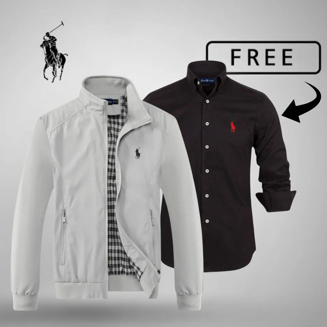 Men's Zip Jacket & Layering Top Set