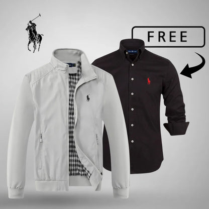 Men's Zip Jacket & Layering Top Set